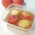 ＊naｰno＊'s cooksnap of when they made 甘味あっさりレンジで桃のコンポート.