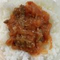 たろべえ2000's cooksnap of when they made トマト大量消費！牛肉と玉ねぎのトマト煮.