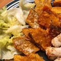 みるくクロワッサン's cooksnap of when they made かぼちゃの唐揚げ.