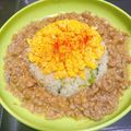 tonmyee's cooksnap of when they made 野沢菜漬けと豚挽き肉のあんかけ炒飯.
