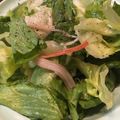 ばたみそーぱん☆'s cooksnap of when they made レタスとカニかまのさっぱりマリネ.