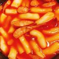 虎徹のママ's cooksnap of when they made 手作りお餅で♪甘辛トッポギ☆.