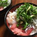 papikun's cooksnap of when they made 休日の★お刺身丼.