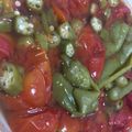 ユカtoマオマオ's cooksnap of when they made オクラのスパイシートマトスープ.