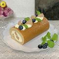 a__s's cooksnap of when they made 外巻きロールケーキ.