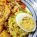NEKOほっぺ's cooksnap of when they made カレーライスの仕上げに☆スパイス&きな粉.