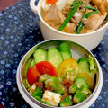 ルぴあ's cooksnap of when they made 超簡単♪オクラとチーズの梅おかか和え.