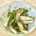 にきけん's cooksnap of when they made インゲンと竹輪の和えもの.
