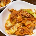 ma2kaboch's cooksnap of when they made キャベツでボリュームアップ！豚キムチ.