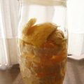 アマレット♪'s cooksnap of when they made シンプル夏みかん酒　飲みきり♪.