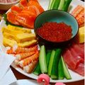 oninopantu's cooksnap of when they made まっすぐな☆えび☆　お寿司用.