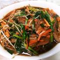 クックK2VSUU☆'s cooksnap of when they made ご飯に合う！簡単もやし入りレバニラ炒め.