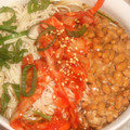 井澤綾華（井澤農園）'s cooksnap of when they made 【５分で完成】そうめん＋納豆＋キムチ.