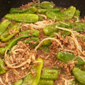 Catliーna's cooksnap of when they made 鶏ひき肉とししとうの甘辛煮.
