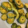 ピーナッツ子♪'s cooksnap of when they made 簡単！ゴーヤの輪切りDEカレー味唐揚げ♪.