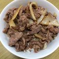 hirosabumi's cooksnap of when they made 5分で作れる絶品牛丼！.