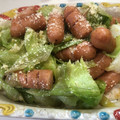 チビママ♪'s cooksnap of when they made ウィンナーとレタスのマヨカレー炒め.
