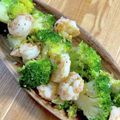 新婚生活's cooksnap of when they made 海老とブロッコリーのアーリオオーリオ.