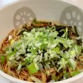 ☆megunyan☆'s cooksnap of when they made 辛い！でもうまい韓国そうめんビビン麺.