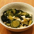 かなりんココりん's cooksnap of when they made きゅうり・わかめ・長芋の酢のもの.