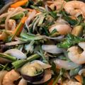 ななさくちゃん's cooksnap of when they made 空芯菜とホタテのオイスターソース炒め.