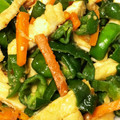 やえまりも's cooksnap of when they made お手軽★ピーマンと薄揚げのXO醤炒め.