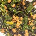 犬と散歩中's cooksnap of when they made 食べやすい　つるむらさきの納豆あえ.