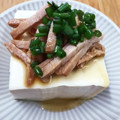 Ｅｍｉｙ's cooksnap of when they made 超簡単！ちょっと一品！焼き豚のせ冷や奴.