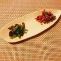 yesmama's cooksnap of when they made 小松菜と味つけ海苔のごま風味和え.