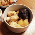 ハチワレねこ's cooksnap of when they made 鶏団子と冬瓜の煮物.