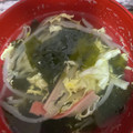 no1642's cooksnap of when they made もやしと卵とカニカマの中華スープ.