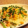marico08's cooksnap of when they made ツナとニラのそ～めんちゃんぷる～.