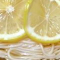 あかぷり's cooksnap of when they made さっぱり鶏だし冷製レモンそうめん☆.