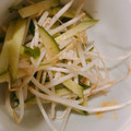 クックS5N2AF☆'s cooksnap of when they made 箸が進む☆きゅうりとささみのザーサイ和え.