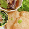 かけい飯's cooksnap of when they made 明太子と枝豆で♪山芋のふわふわ揚げ☆.