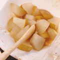 あかりんと愉快なママ's cooksnap of when they made レンジで簡単＊梨の蜂蜜蒸し。.