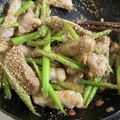 ＋SUN3's cooksnap of when they made 漬けない！味噌で厚切り豚ロースとアスパラ.