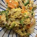 ルナＰボール's cooksnap of when they made 苦くない、ゴーヤチャンプル.