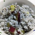 新妻あや's cooksnap of when they made ゴマ香る☆サツマイモの黒胡麻ご飯.