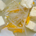 Μαｉ's cooksnap of when they made 豆腐ともやしのスープ☆.