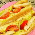 hiromi_ja's cooksnap of when they made ホットサンド（レタストマト）.