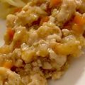 MULA's cooksnap of when they made 給食で隠れ人気❤高野豆腐と鳥のそぼろご飯.