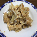 元's cooksnap of when they made 節約レシピ✩もやしと油揚げの玉子炒め.