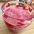 クック89LA6X☆'s cooksnap of when they made スイカジュース 〔スイカスムージー〕.