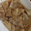 ぷくりる's cooksnap of when they made 柔らかポークソテーにんにく醤油たれ★.