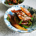 ぱふ♪'s cooksnap of when they made ピーマンと玉ねぎの生姜みそ炒め.