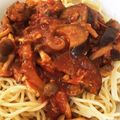 huu_ka's cooksnap of when they made サバ缶とトマト缶のコクうまパスタ.
