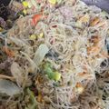 mayutoto's cooksnap of when they made 無限に食べれる　ピーマンと春雨の炒め物.
