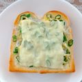 ♡ともりん's cooksnap of when they made しらすとチーズのトースト♪.