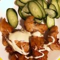 男の子のお母さん★'s cooksnap of when they made 簡単！鶏胸肉のテリマヨチキン.
